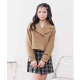 ベージュ | ショート丈ピーコート | F.O.Online Store