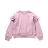 ピンク | 裏起毛肩フリルトレーナー | F.O.Online Store
