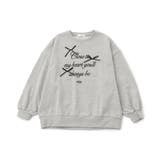 グレー | りぼんロゴBIGトレーナー | F.O.Online Store