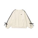 アイボリー | 袖りぼんトレーナー | F.O.Online Store