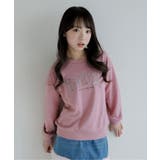ピンク | アソート柄ロゴトレーナー | F.O.Online Store