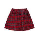 レッド | 起毛チェックりぼんスカパン | F.O.Online Store