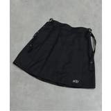 ブラック | ロングベルトプリーツスカパン | F.O.Online Store