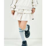 オフホワイト | 【セットアップ対応】裏毛フリルスカパン | F.O.Online Store