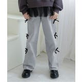 サックス | コーデュロイりぼんパンツ | F.O.Online Store