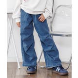 ブルー | あったかフロントジップワイドパンツ | F.O.Online Store