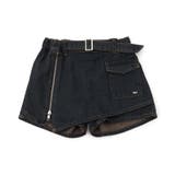 ネイビーブルー | アシメラップキュロット | F.O.Online Store