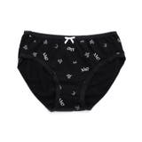 ブラック | りぼん総柄ロゴショーツ | F.O.Online Store