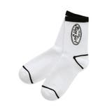 オフホワイト | サークルロゴクルーソックス | F.O.Online Store