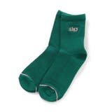グリーン | ワッフルクルーソックス | F.O.Online Store