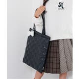 ブラック | りぼんキルトトート1 | F.O.Online Store