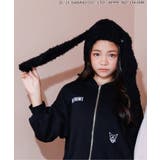 ブラック | うさみみニット帽 | F.O.Online Store