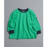 グリーン | WEB限定  無地・ボーダーTシャツ | F.O.Online Store