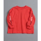 レッド | WEB限定  袖イロイロプリントTシャツ | F.O.Online Store