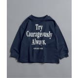 ネイビーブルー | WEB限定 シンプルロゴTシャツ | F.O.Online Store