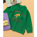 グリーン | WEB限定 カラバリプリント長袖Tシャツ | F.O.Online Store