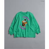 グリーン | WEB限定 ディズニーフレンズサガラモチーフTシャツ | F.O.Online Store