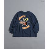 ネイビーブルー | WEB限定 ディズニーフレンズサガラモチーフTシャツ | F.O.Online Store