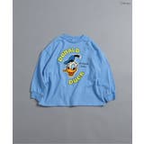 サックス | WEB限定 ディズニーフレンズサガラモチーフTシャツ | F.O.Online Store