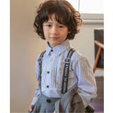 ストライプ柄 | 【フォーマル】えらべる襟 長袖シャツ | F.O.Online Store