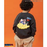 ブラック | 【リンク】ドラゴンボールコラボ モチーフトレーナー(キッズサイズ) | F.O.Online Store