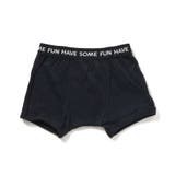 ブラック | 無地・ボーダーボクサーパンツ | F.O.Online Store