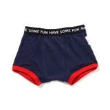 ネイビーブルー | 無地・ボーダーボクサーパンツ | F.O.Online Store