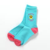 ブルー | GIRLSモチーフロゴソックス | F.O.Online Store