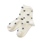 アイボリー | GIRLS総柄ソックス | F.O.Online Store