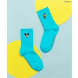 ブルー | ディズニーキャラクター バラエティソックス | F.O.Online Store