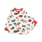 オフホワイト | 働く車総柄パジャマ | F.O.Online Store