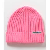 ピンク | one by more カラバリニット帽 | F.O.Online Store