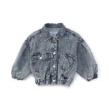 サックス | ハートポケットデニムジャケット | F.O.Online Store