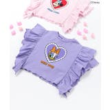 パープル | ディズニーキャラクター / フリルTシャツ | F.O.Online Store