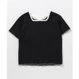 【リンク】前後どっちも着れる メロウリブTシャツ | F.O.Online Store | 詳細画像2