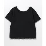 【リンク】前後どっちも着れる メロウリブTシャツ | F.O.Online Store | 詳細画像3