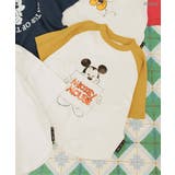 イエロー | 【リンク】ディズニーキャラクター/ラグランTシャツ(キッズサイズ) | F.O.Online Store