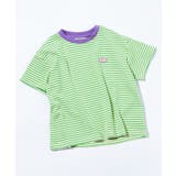 グリーン | ミジンボーダーTシャツ | F.O.Online Store