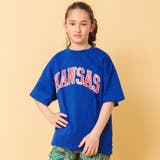 ブルー | WEB限定  ジュニア光沢ラバーロゴTシャツ | F.O.Online Store