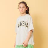 アイボリー | WEB限定  ジュニア光沢ラバーロゴTシャツ | F.O.Online Store