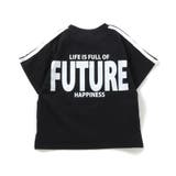 ブラック | WEB限定 袖ラインバックロゴTシャツ | F.O.Online Store