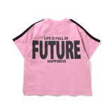 ピンク | WEB限定 袖ラインバックロゴTシャツ | F.O.Online Store