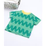 グリーン | 【リンク】総柄パイルTシャツ(セットアップ可) | F.O.Online Store