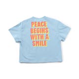 サックス | WEB限定 カラフルバックロゴビッグTシャツ | F.O.Online Store