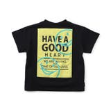 ブラック | WEB限定 バックプリントアップリケTシャツ | F.O.Online Store