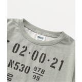WEB限定  KUDOZ.B ステンシルプリント風Tシャツ | F.O.Online Store | 詳細画像8 