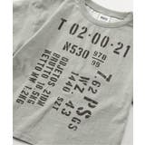 WEB限定  KUDOZ.B ステンシルプリント風Tシャツ | F.O.Online Store | 詳細画像9 