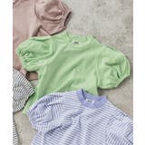 グリーン | WEB限定 パフスリーブTシャツ | F.O.Online Store