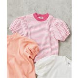 ピンク | WEB限定 パフスリーブTシャツ | F.O.Online Store