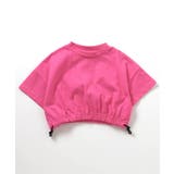 ピンク | WEB限定 裾絞りショート丈Tシャツ | F.O.Online Store